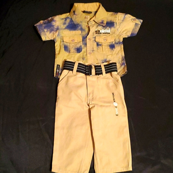 Boys 2 piece pants outfit - Picture 1 of 3